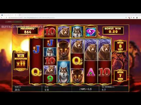 Buffalo Rising Megaways: Huge Win on Blueprint Gaming!