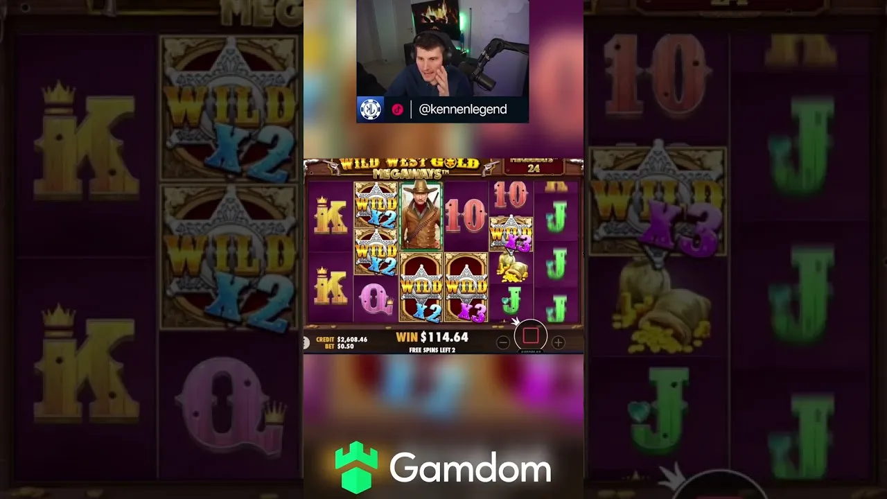 Wild West Gold Megaways Bonus 222 Win Clip