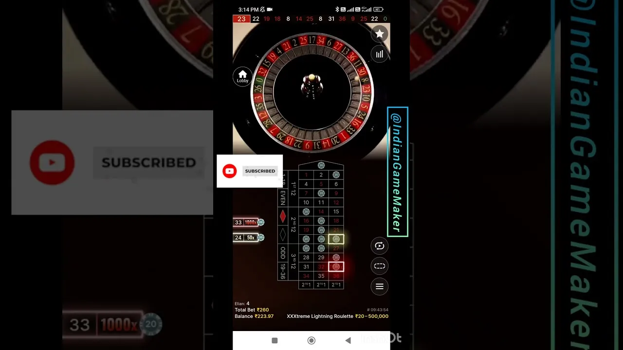 XXXtreme Lightning Roulette: Lucky 50x Multiplier!