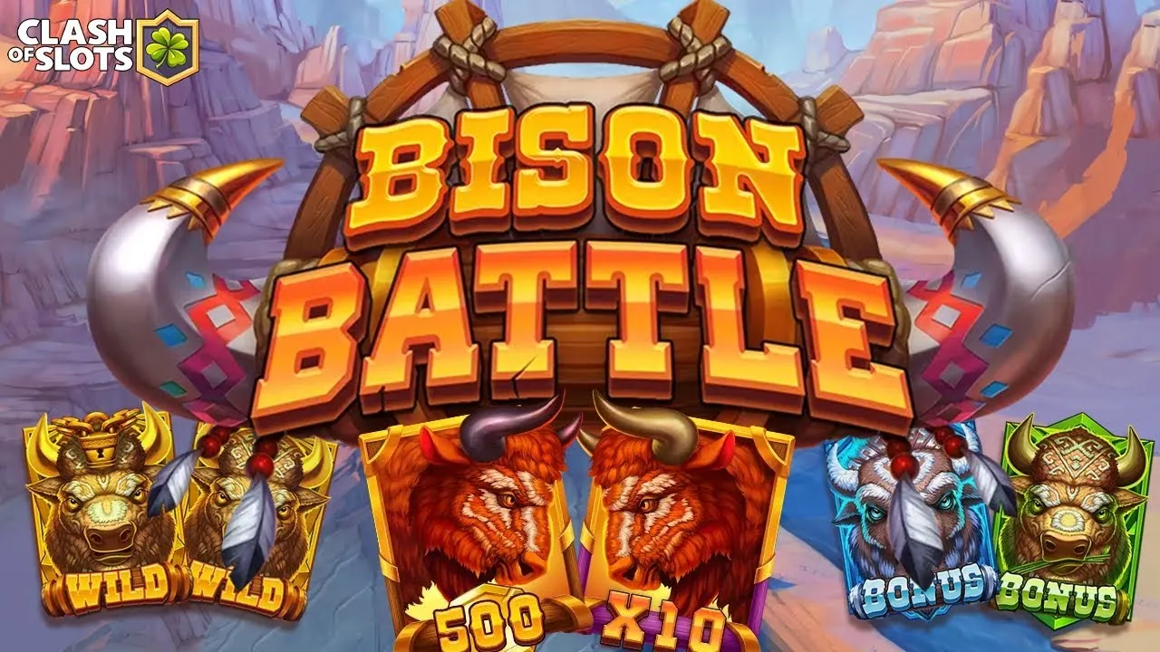 Bison Battle 113x Win: Ice Park Bonus Action by Push Gaming!