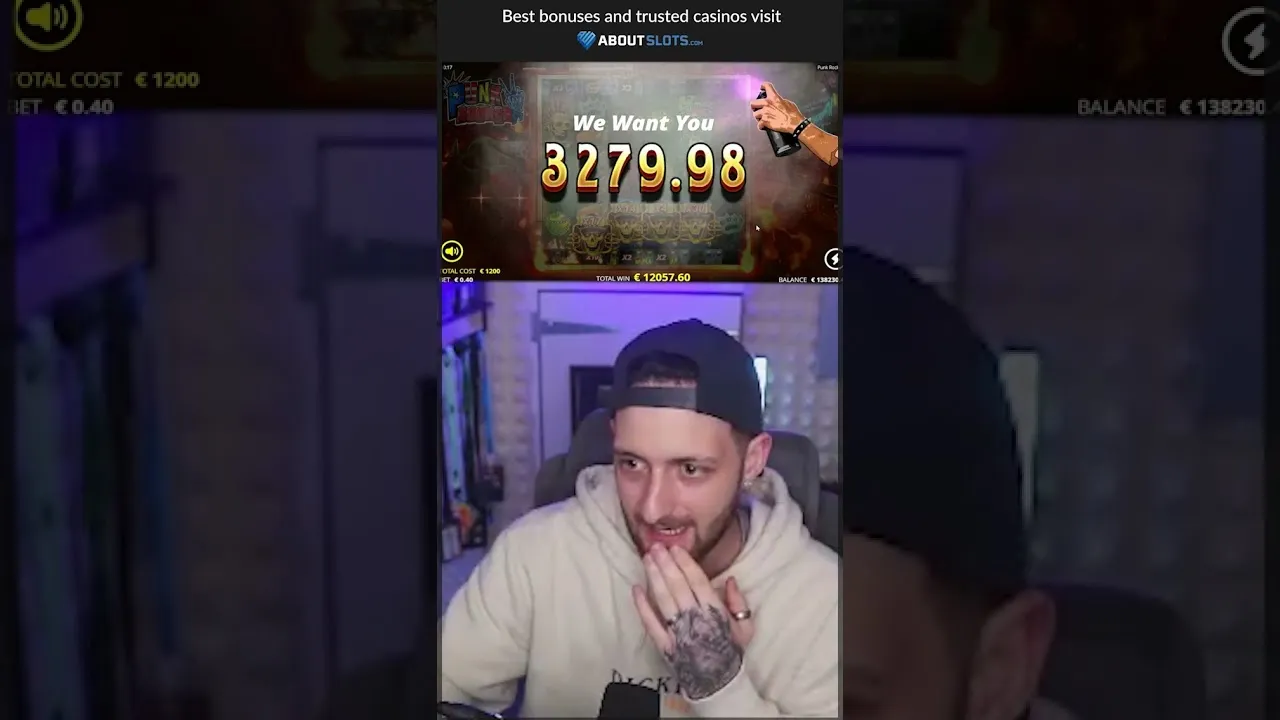 Punk Rocker MAX WIN! Nolimit City Jackpot Pays 12057x!