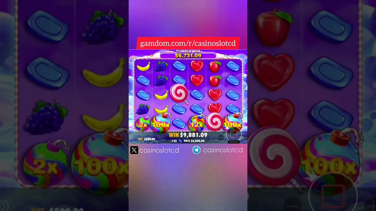 Sweet Bonanza: $2.5M Jackpot Win! Pragmatic Play Slot