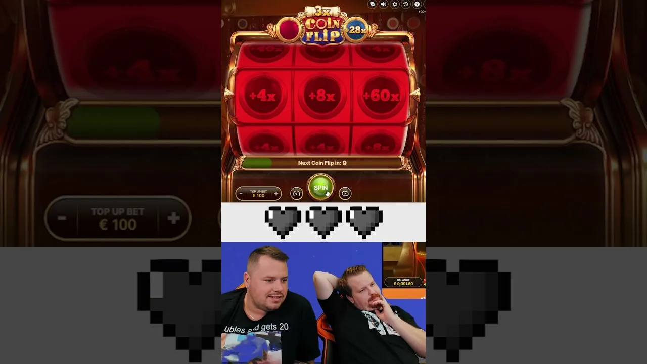 Crazy Coin Flip 73x Bonus Round: Stake Player Win