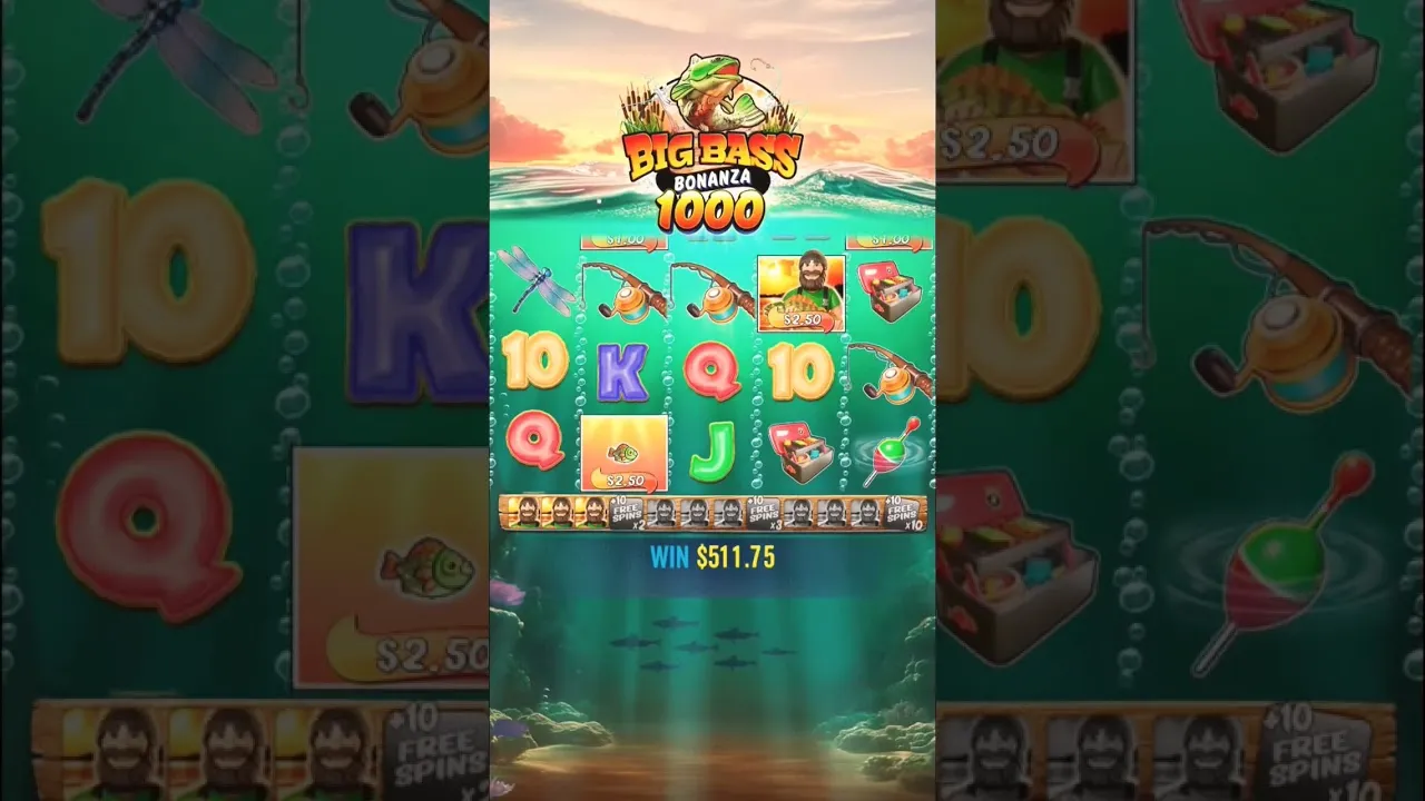 Big Bass Bonanza 1000 Max Win via 1000x Fish Symbol