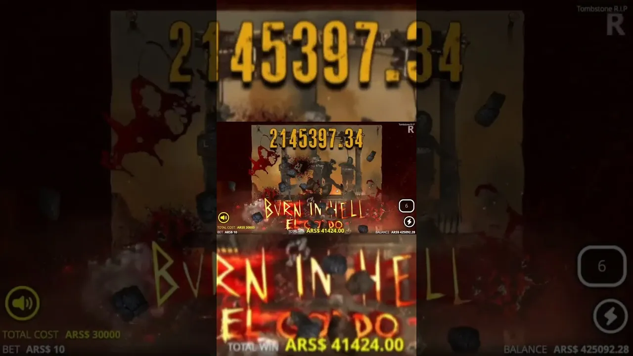 Tombstone RIP: 300,000x MAX WIN on Nolimit City Slot!