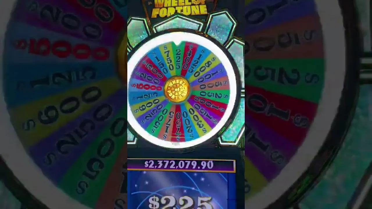 Wheel of Fortune: Bonus Round Win on Classic IGT Slot!