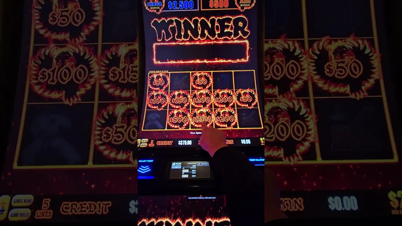 Phoenix Link 280x Big Win at MGM, 14K Handpay