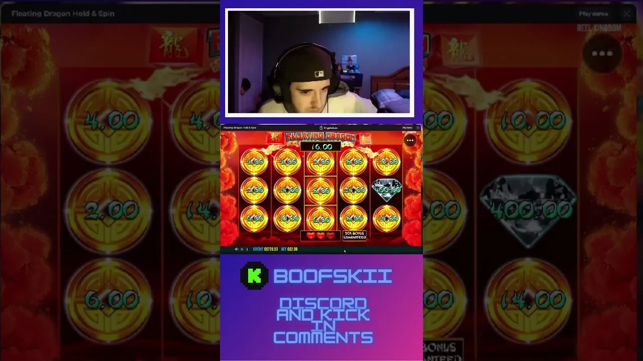 Boofskii 16x Floating Dragon Win, Diamond Trigger
