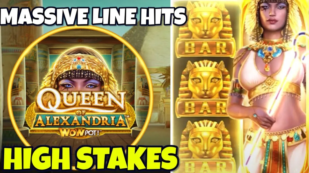 Alexandria 40x Big Jackpot on Queen of Alexandria