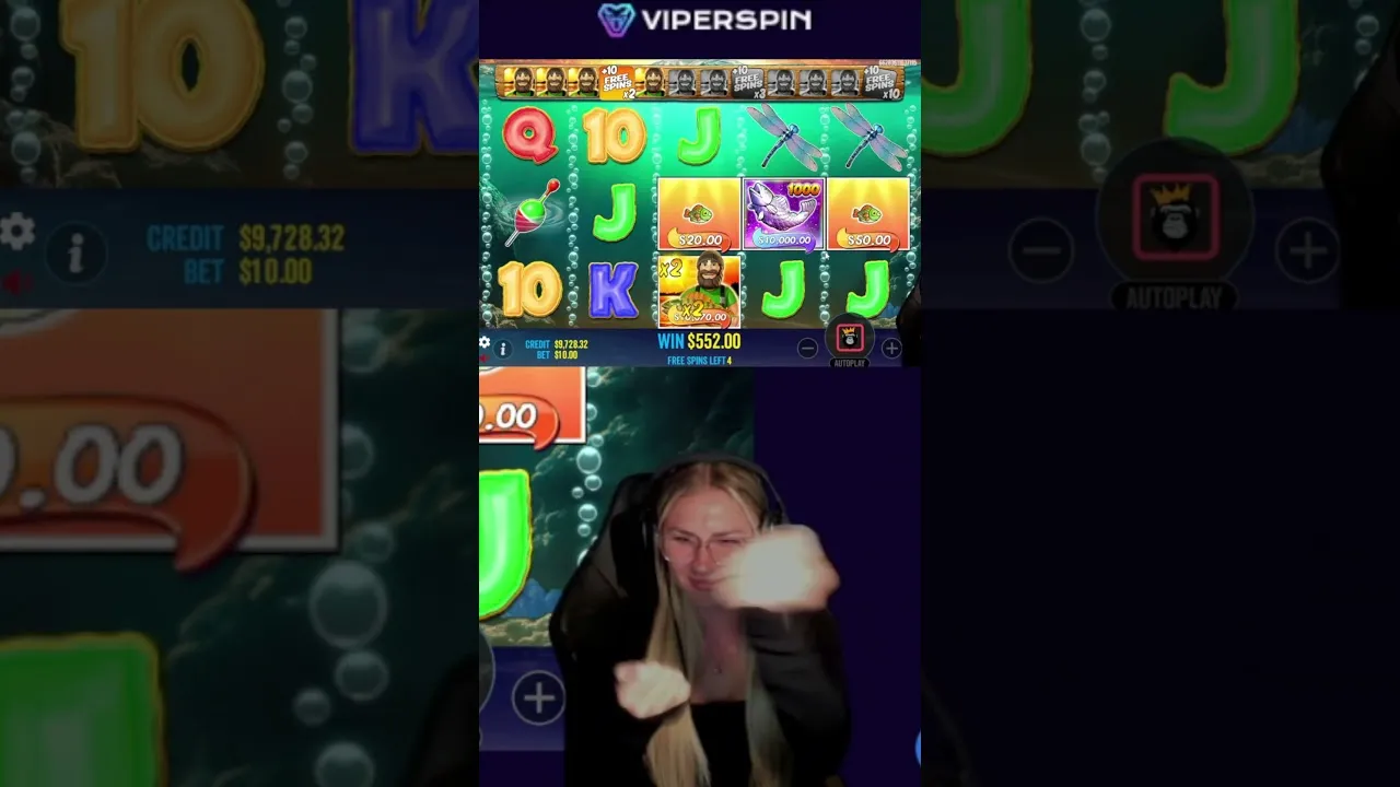 Big Bass Bonanza: Streamer Lands HUGE $20,000 Bonus Win!