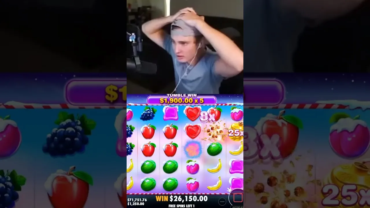 Sweet Bonanza Xmas: Witness a HUGE Win on Pragmatic Play!