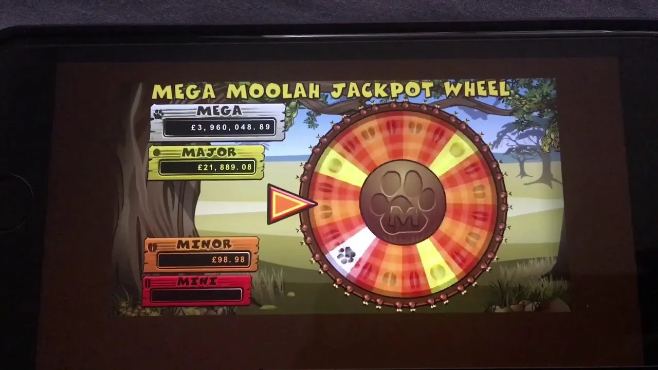 Mega Moolah Jackpot Bonus Wheel: Minor Win Revealed
