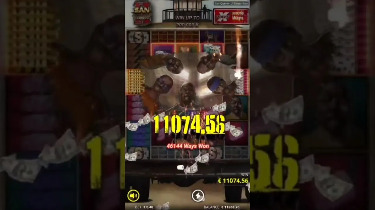 San Quentin xWays: 27686x MEGA Win on Nolimit City Slot!
