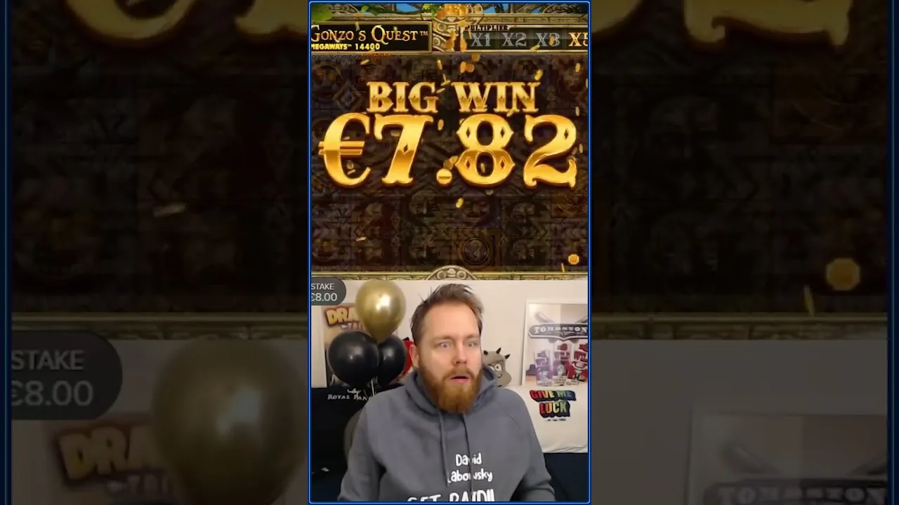 Gonzo's Quest Megaways: Insane 1152x Win on NetEnt!