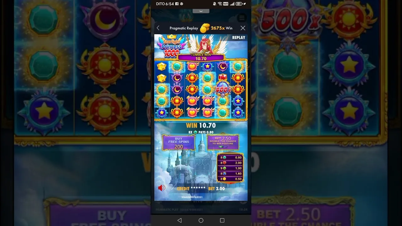 Starlight Princess 1000 Tumble Win 2675x Multiplier