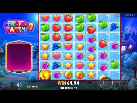 Fruit Party 2 Slot: Watch a Huge €2000 Win in Free Spins!