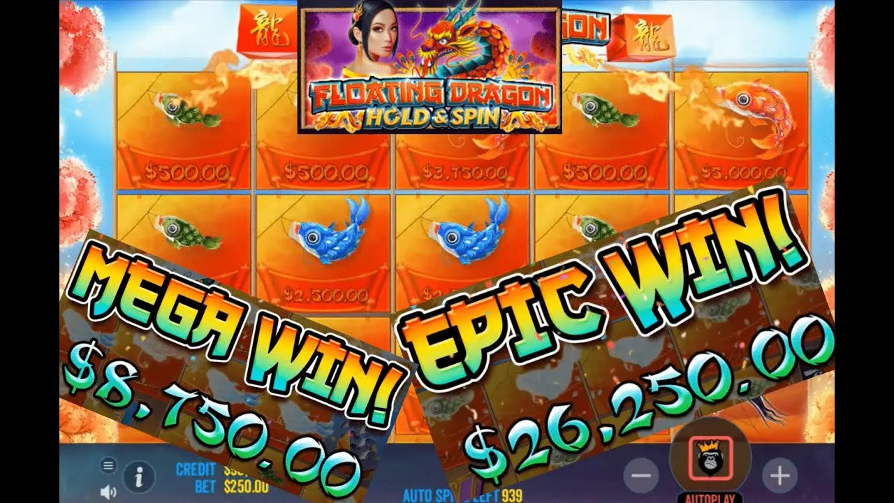 Floating Dragon Big Win Bonus: 5000x Potential