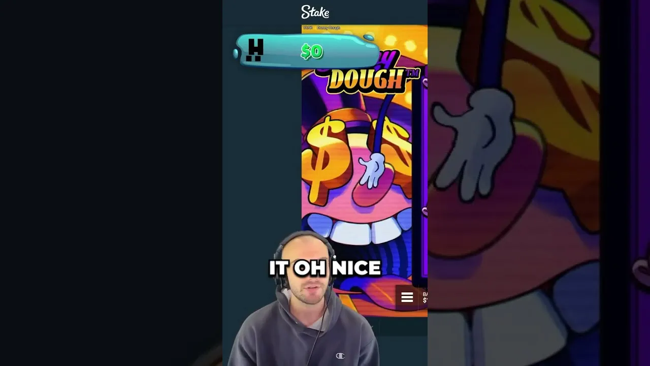 Donny Dough Slot Gameplay on Stake Casino - Spin to Win!
