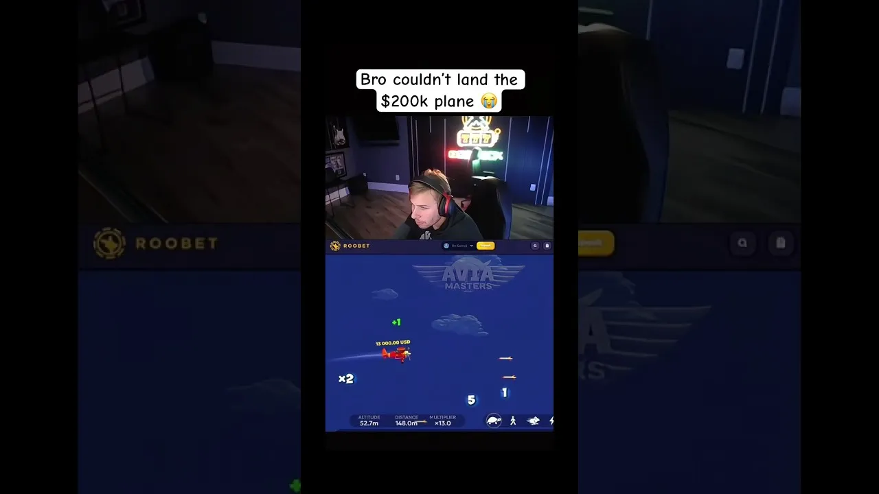 Avia Masters Crash Game 199x: Streamer's Big Loss