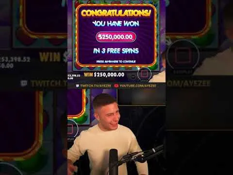 Sugar Rush: Pragmatic Play Streamer Wins $250,000!