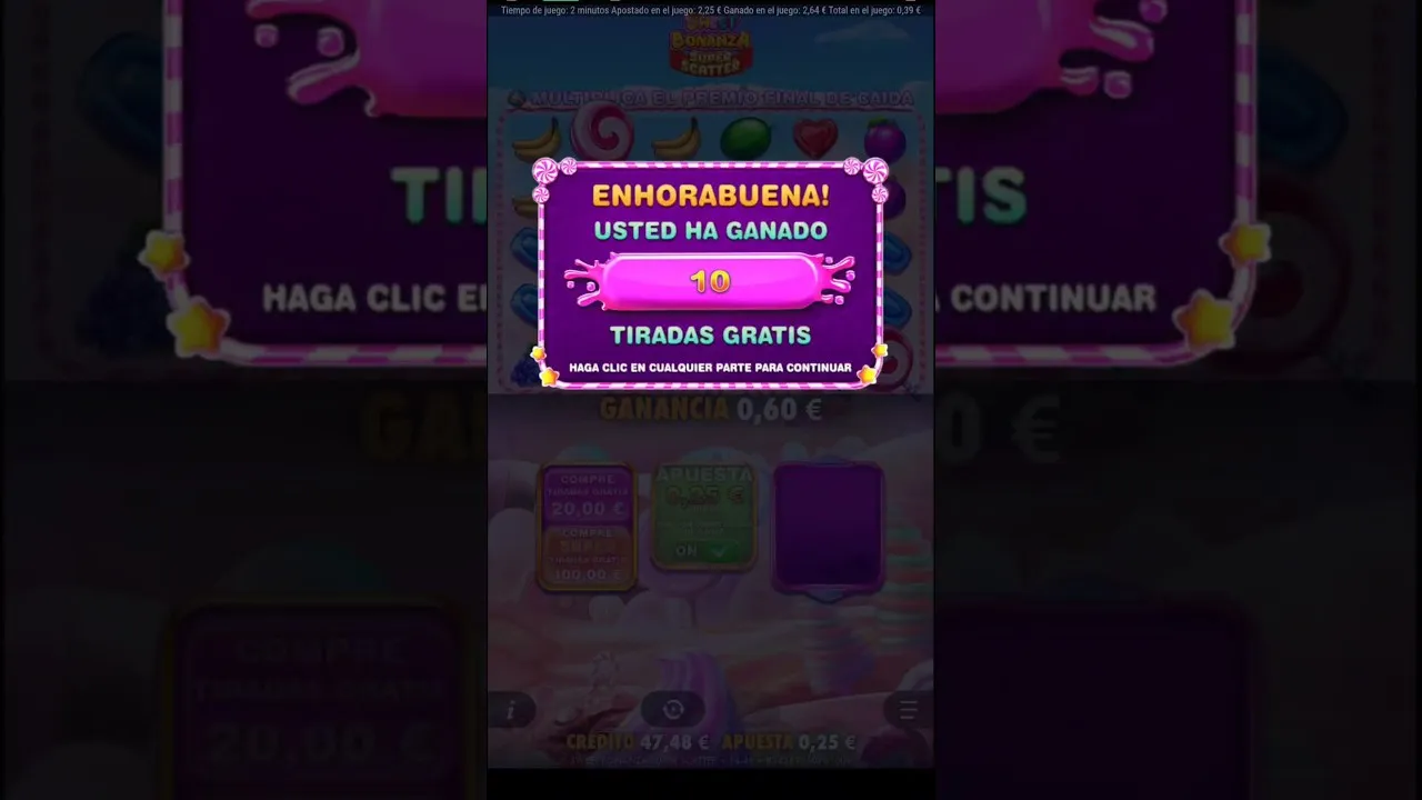 Sweet Bonanza Bonus Win Huge 48x Multiplier
