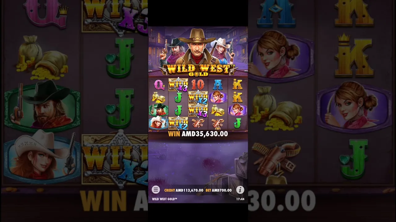 Wild West Gold: Massive 109x Win During Free Spins!