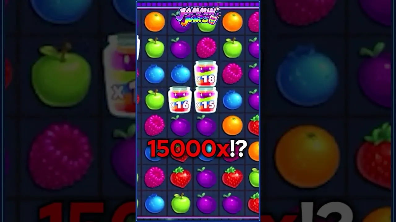 Jammin' Jars 2 Max Win: 15000x on a £0.20 Bet