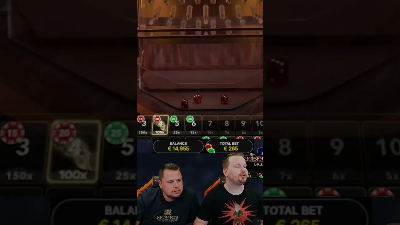 Lightning Dice: HUGE 100x Win on Evolution Gaming!