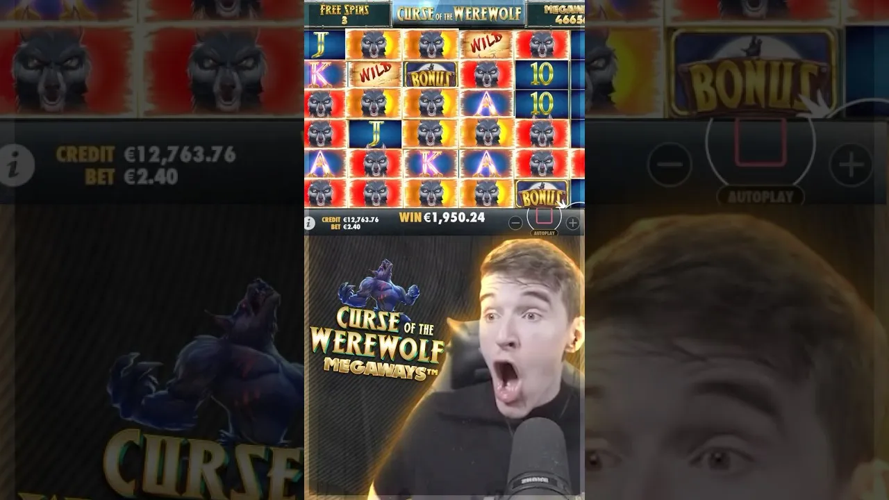 Curse of the Werewolf Megaways: 800x Win in Free Spins!