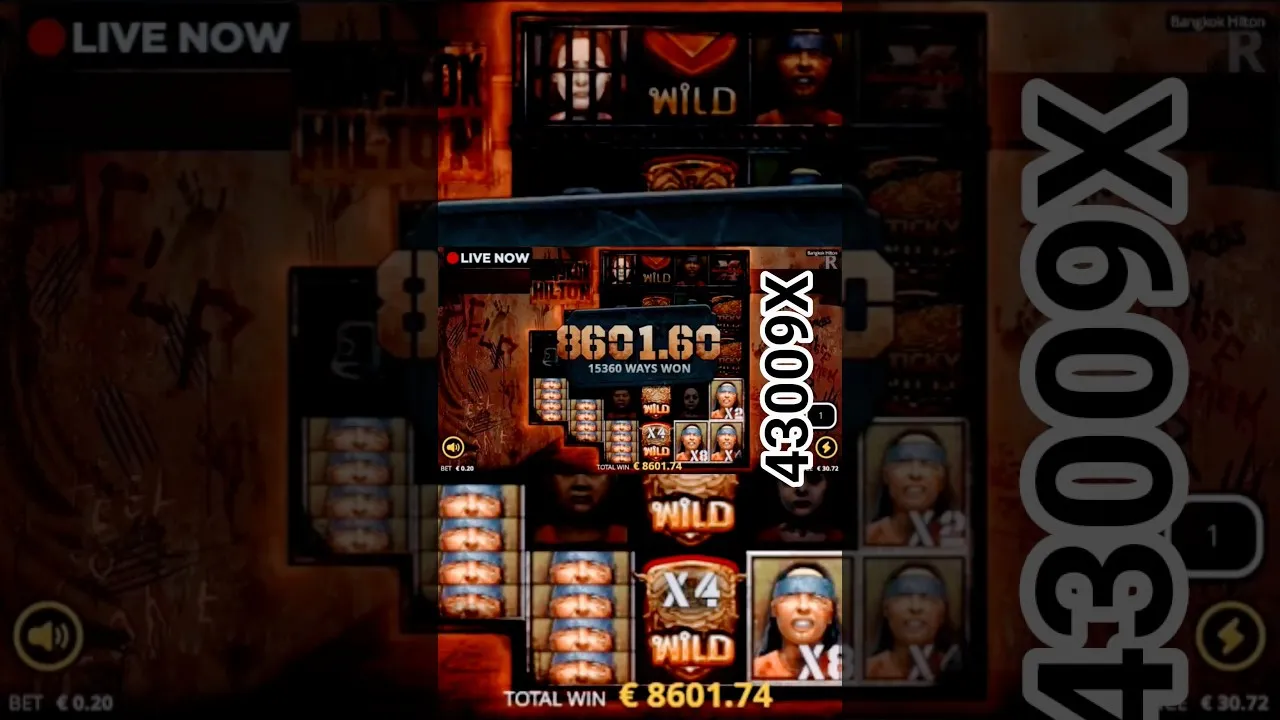 Bangkok Hilton 3000x Free Spins: A Player's Big Win