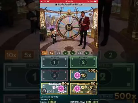 Monopoly Live: 50x Multiplier Delivers a HUGE Payout!