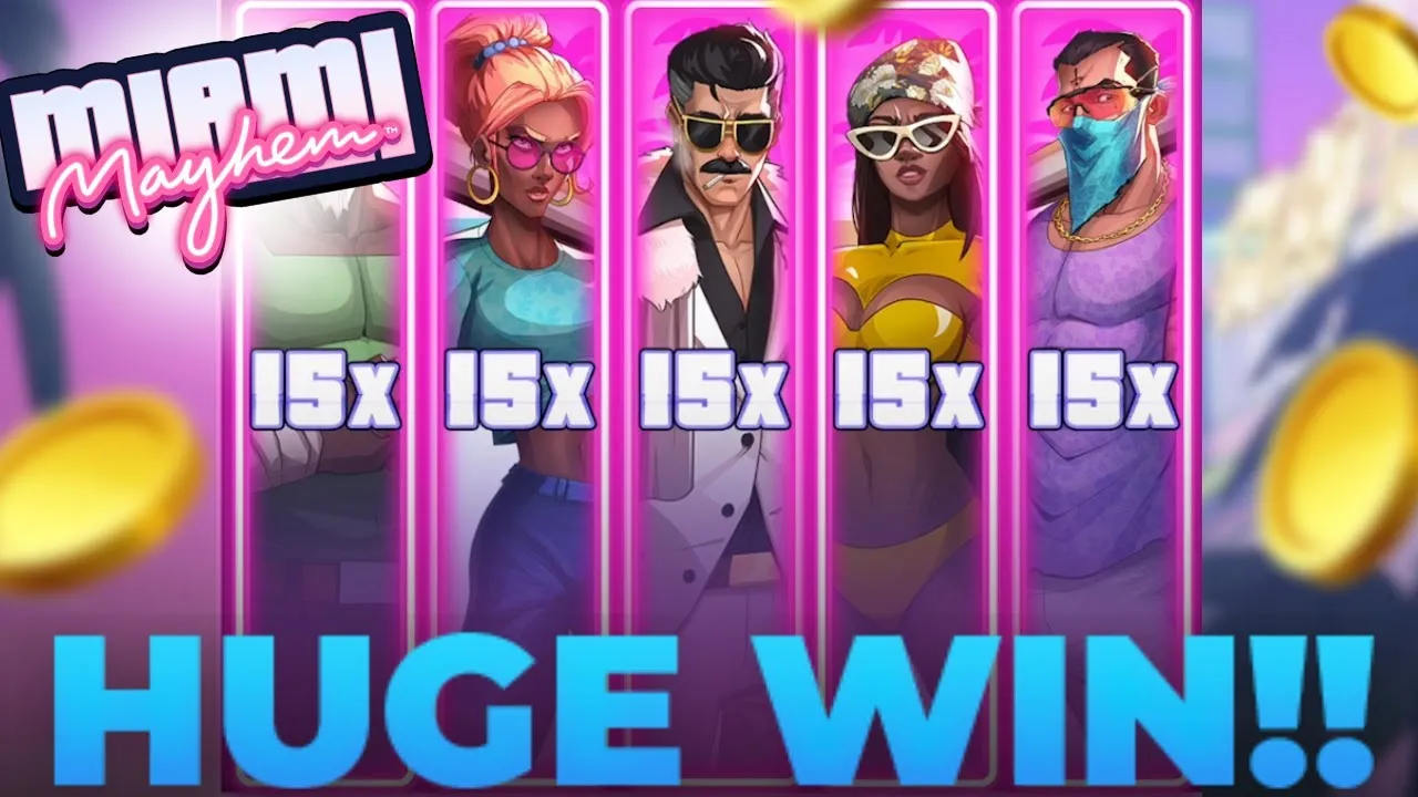 Miami Mayhem Huge Free Spins, 11341x on 0.40 bet