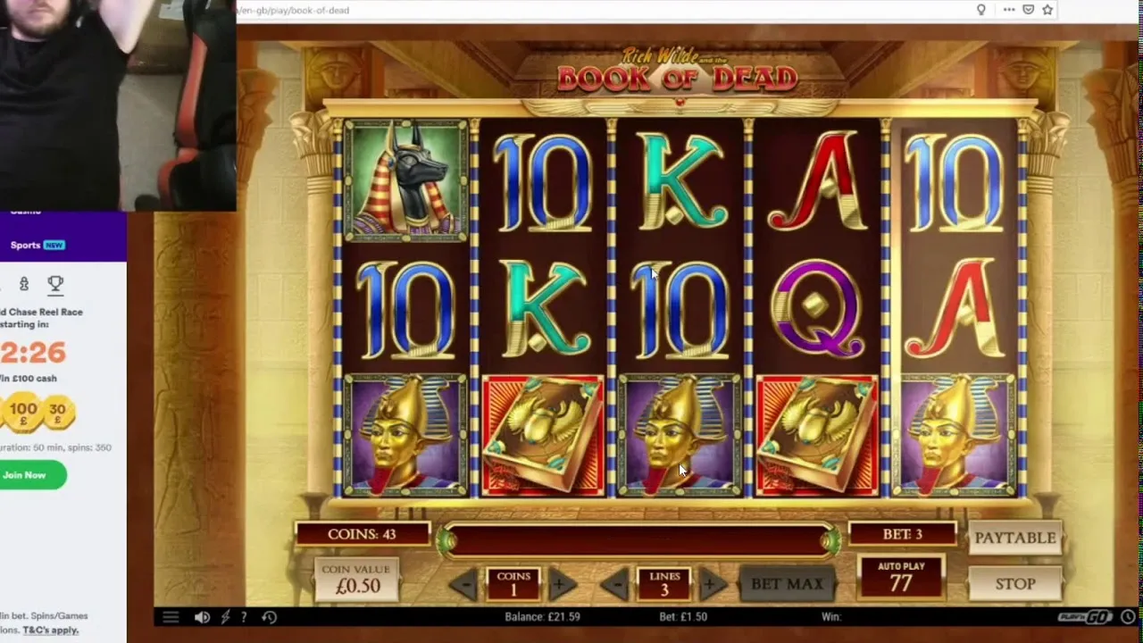 Book of Dead: Unleashing a Colossal 2000x Multiplier Win!