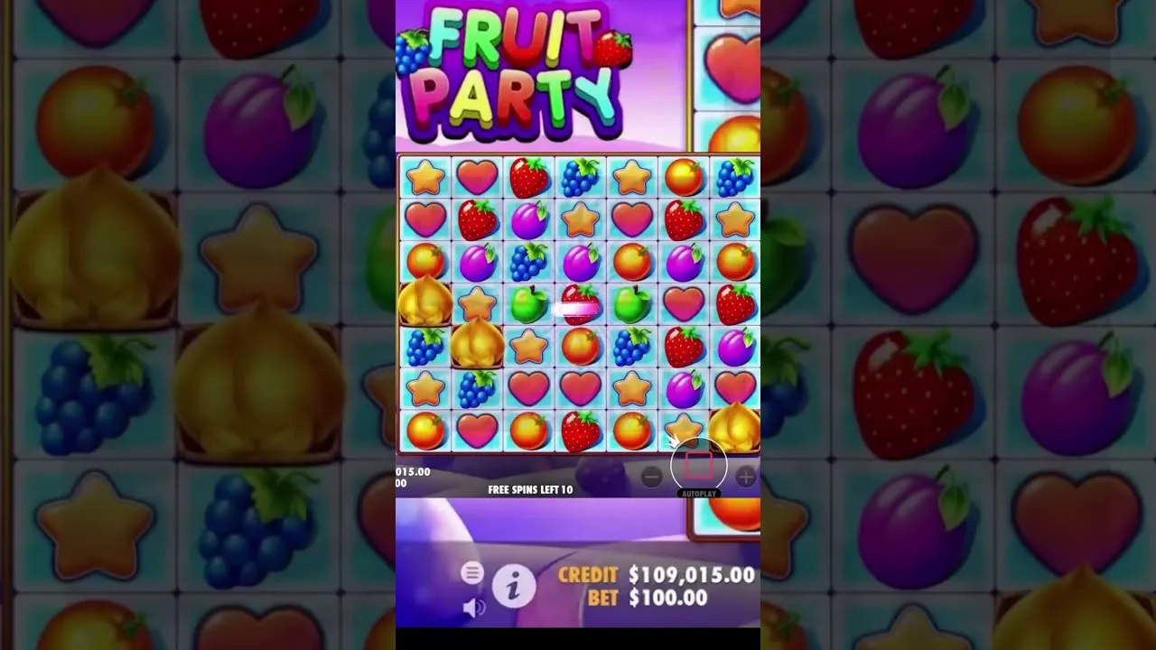 Fruit Party: Insane $500,000 MEGA Win in Just Two Spins!