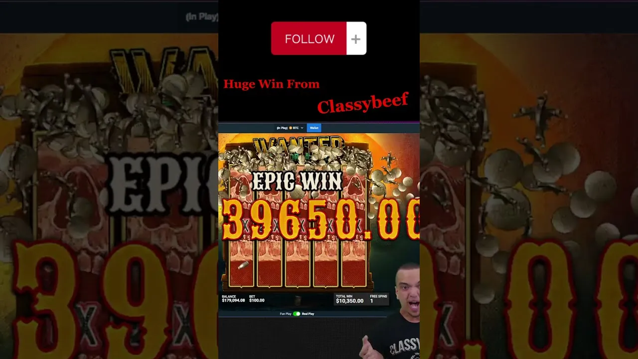 Wanted Dead or a Wild: $1.25M MAX WIN (Hacksaw Gaming)