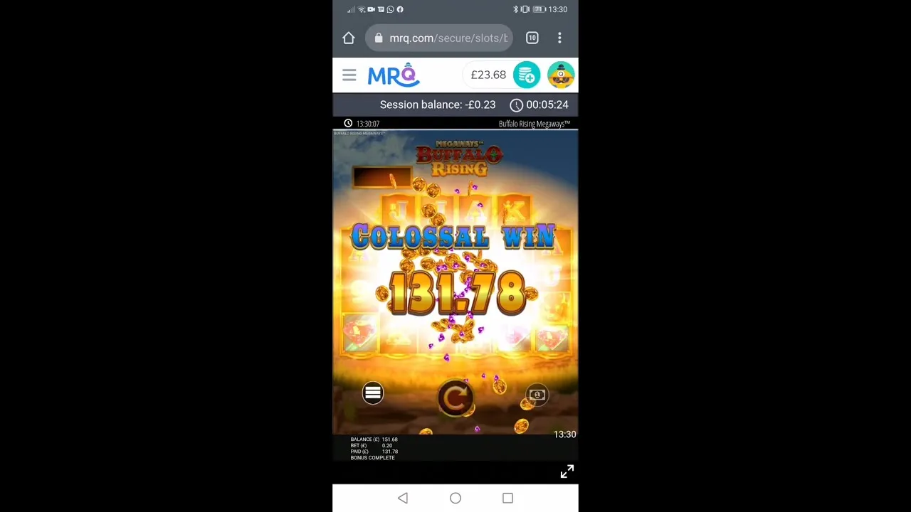 Buffalo Rising Megaways: Huge Bonus Win & Free Spins!