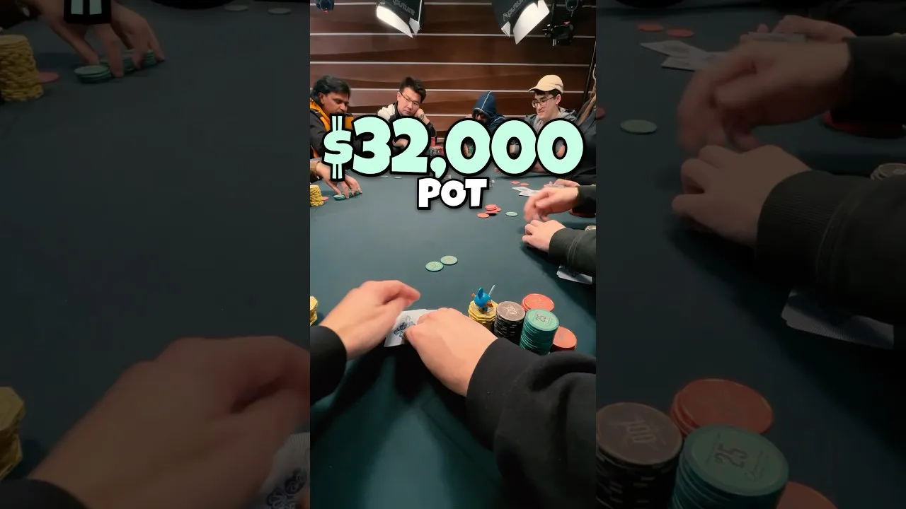 Texas Hold'em: Massive $31,830 Full House with Queens!