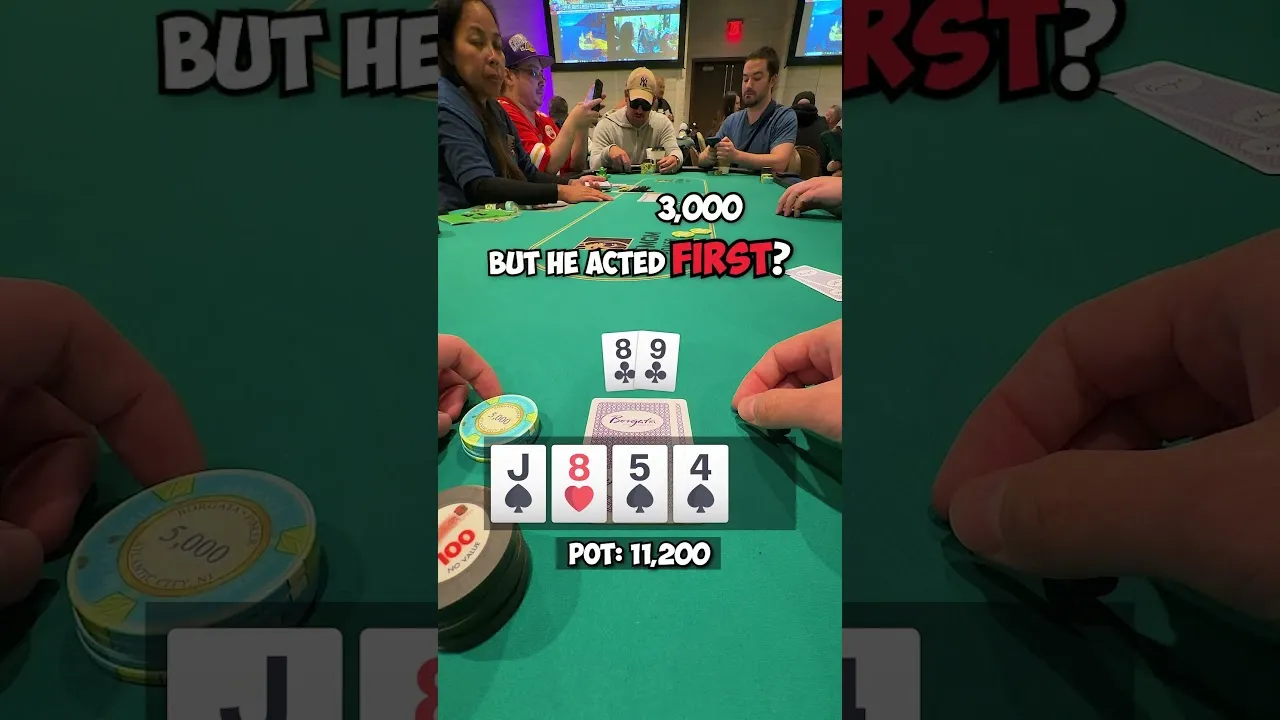 Texas Hold'em Bluff Strategy Out-Of-Turn Tell