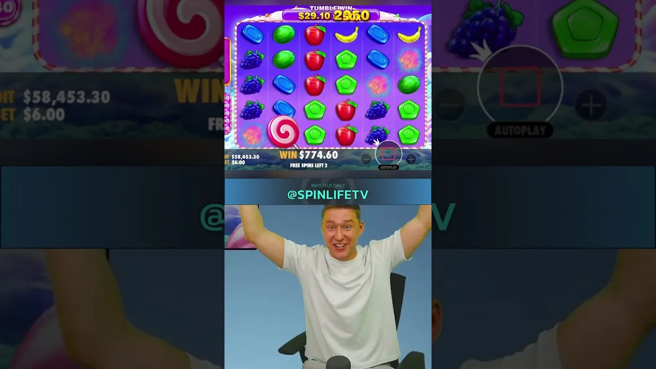 Sweet Bonanza 1000: $60,400 Win with 10,000x Multiplier
