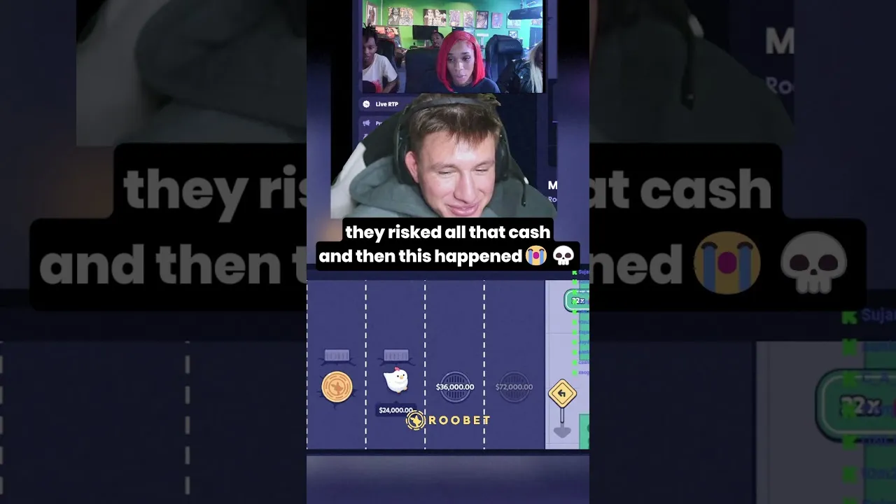 Roshtein Crash Loss: A 0x Multiplier Outcome
