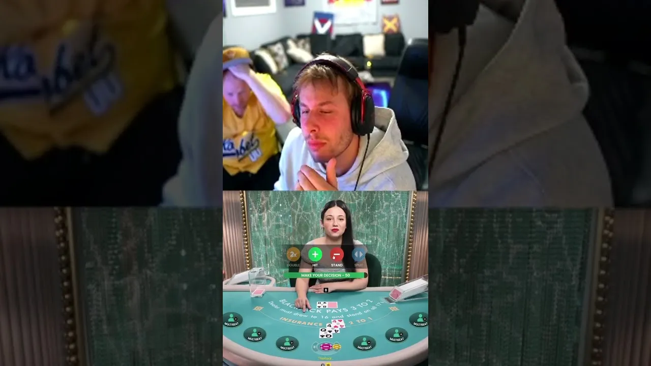 Blackjack Big Win: $212,000 Live Casino Hit on Stake!