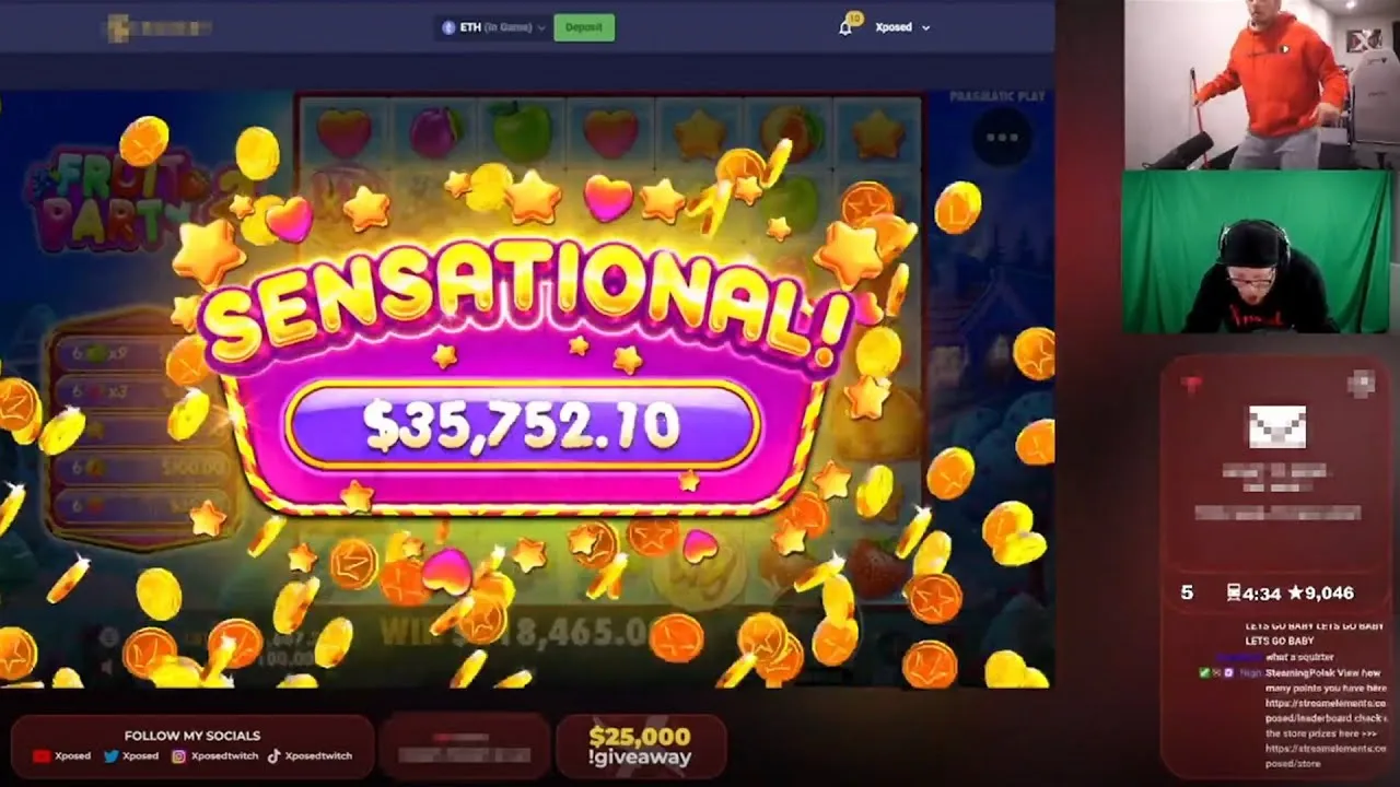 Fruit Party 2: $119,000 Win with 1193x Multiplier!