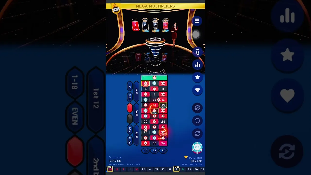 Mega Roulette Pragmatic 200x: Number 30 Pays Out