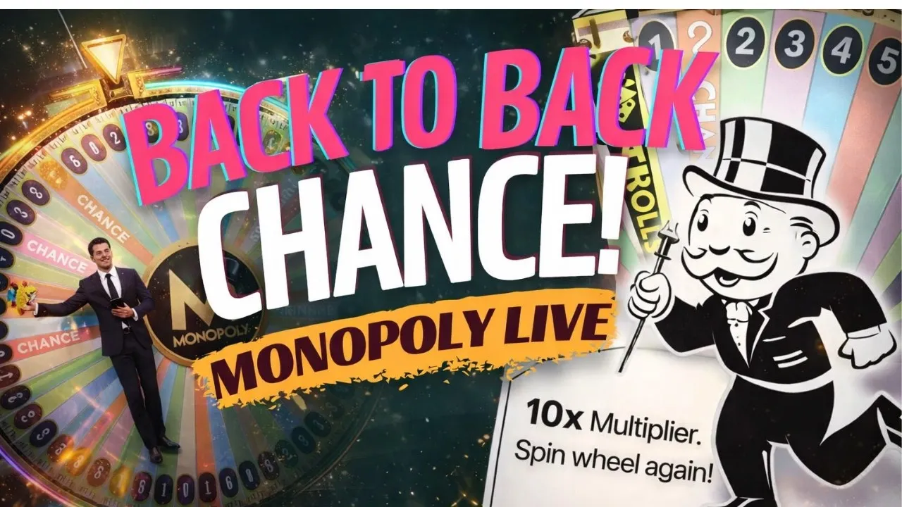 Monopoly Live Huge Win: 100x Multiplier Wheel Spin!