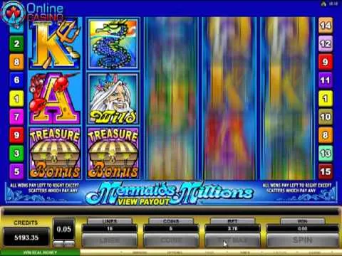 Mermaid's Millions Casino Win: A 7500x Max Payout