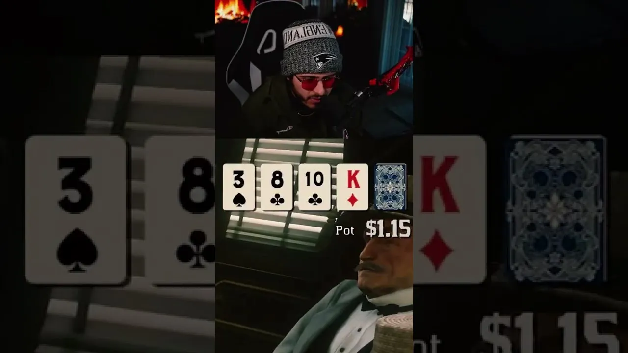 Red Dead Redemption 2 Poker Win: River Straight