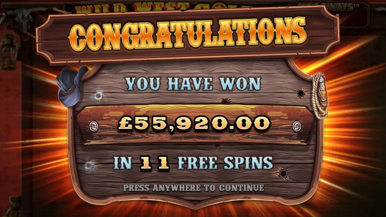 Wild West Gold Megaways Free Spins: 5000x Max Win