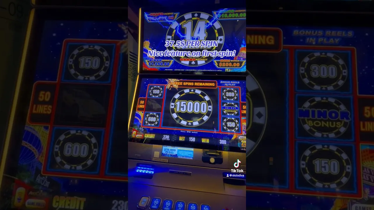 Lightning Cash 2x Free Spins For A 300 Win