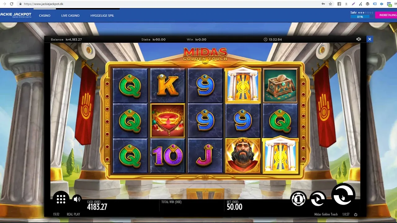 Midas Golden Touch Big Win! Thunderkick Slot Magic