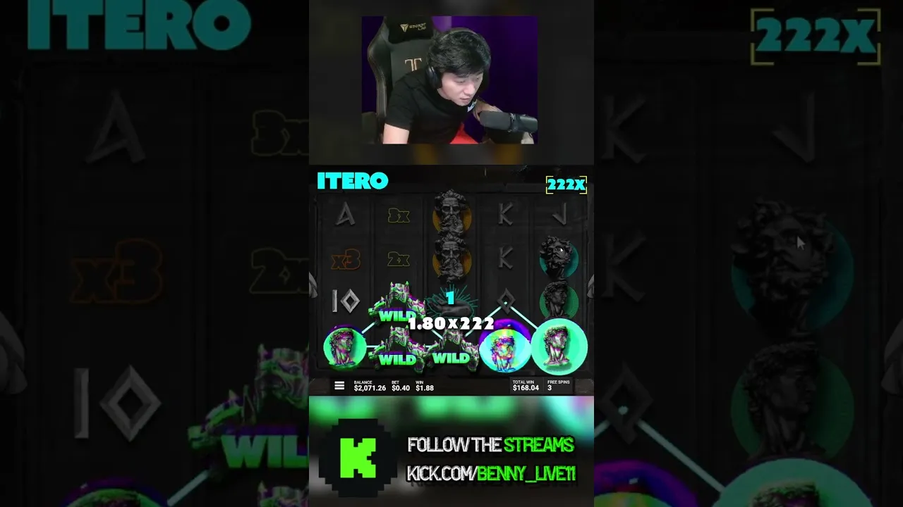 Itero 681x Multiplier: Streamer's Big Win on Gamdom